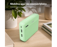 Hama POWER PACK POCKET 10 10000 mAh 2X USB-A ZIELONY - 1548509 - zdjęcie 4